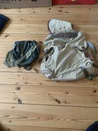 Plecak harcerski PRL i torba wojskowa gratis