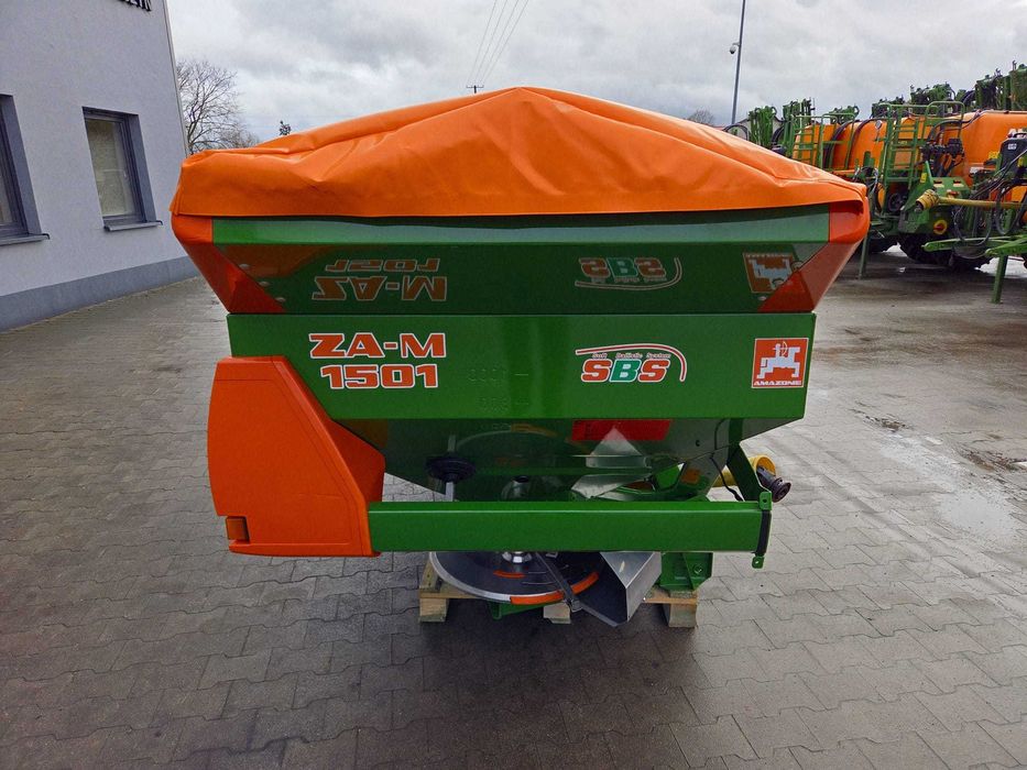 Rozsiewacz zawieszany Amazone ZA-M 1501, 2009r. Plandeka Nadstawka L