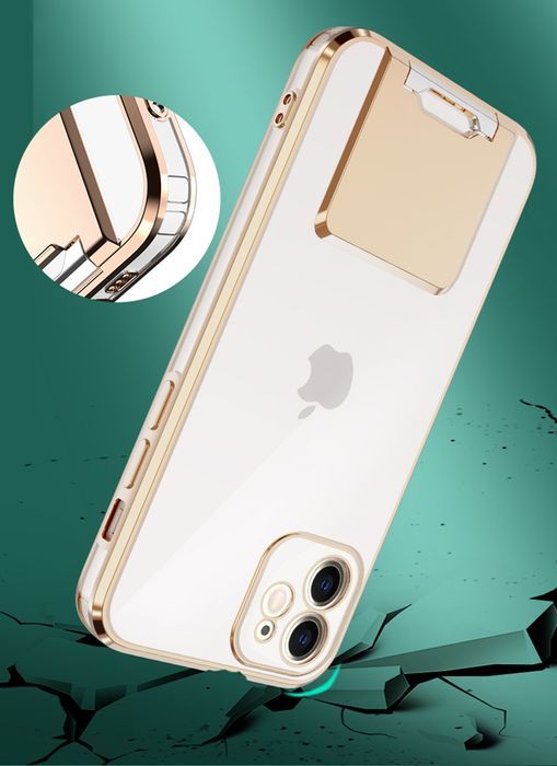 Tel Protect Kickstand Luxury Case Do Iphone 11 Pro Fioletowy