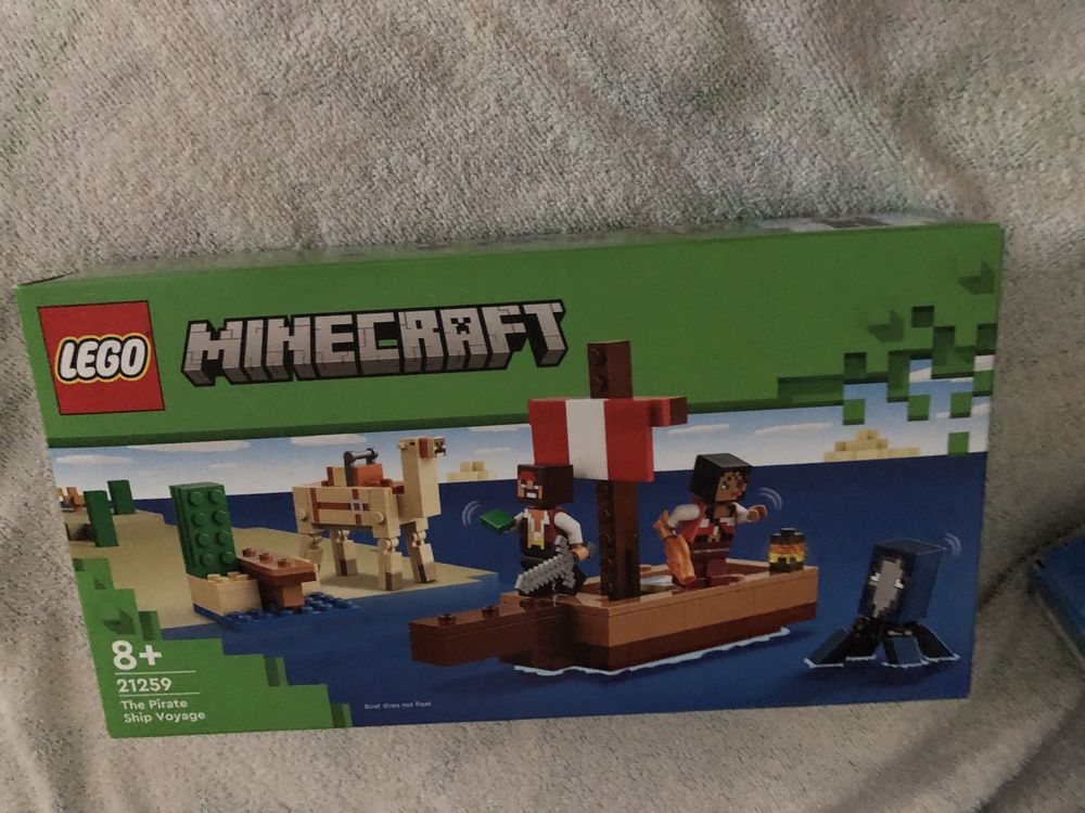21259 minecraft rejs statkiem nowe