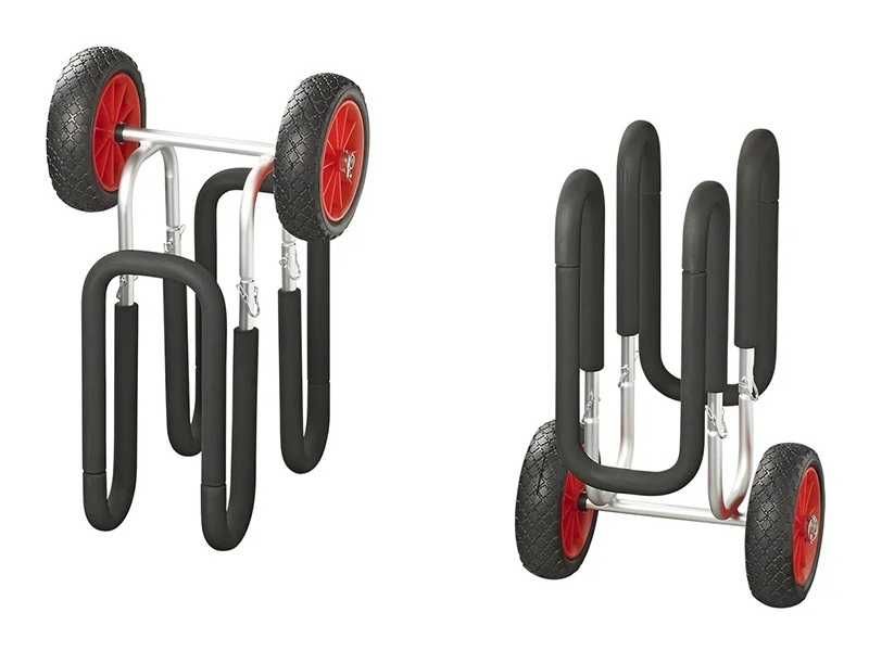 Składany wózek do transportu deski • SUP Board / Obciążenie do 65 kg.