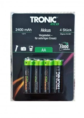 Акумуляторні батарейки TRONIC AAA 2400 mAh
