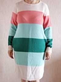 Платье вязаное трикотажное