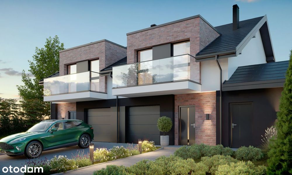 Reda Betlejem – dom w zabudowie bliźniaczej obok lasu