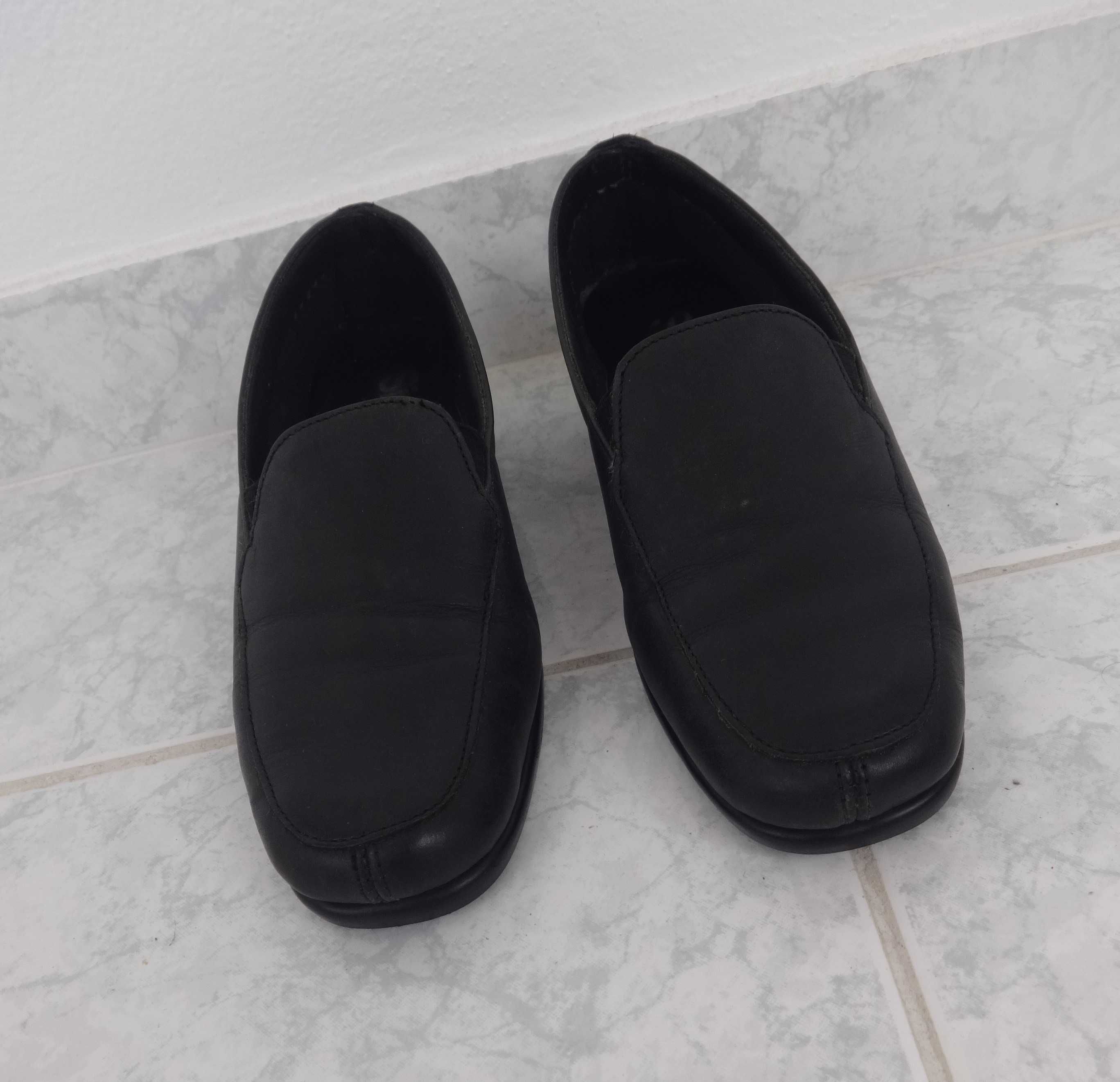 Sapatos Senhora Sideflex em Pele
