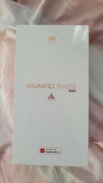 Huawei Pura 70 (biały) + etui magnetyczne