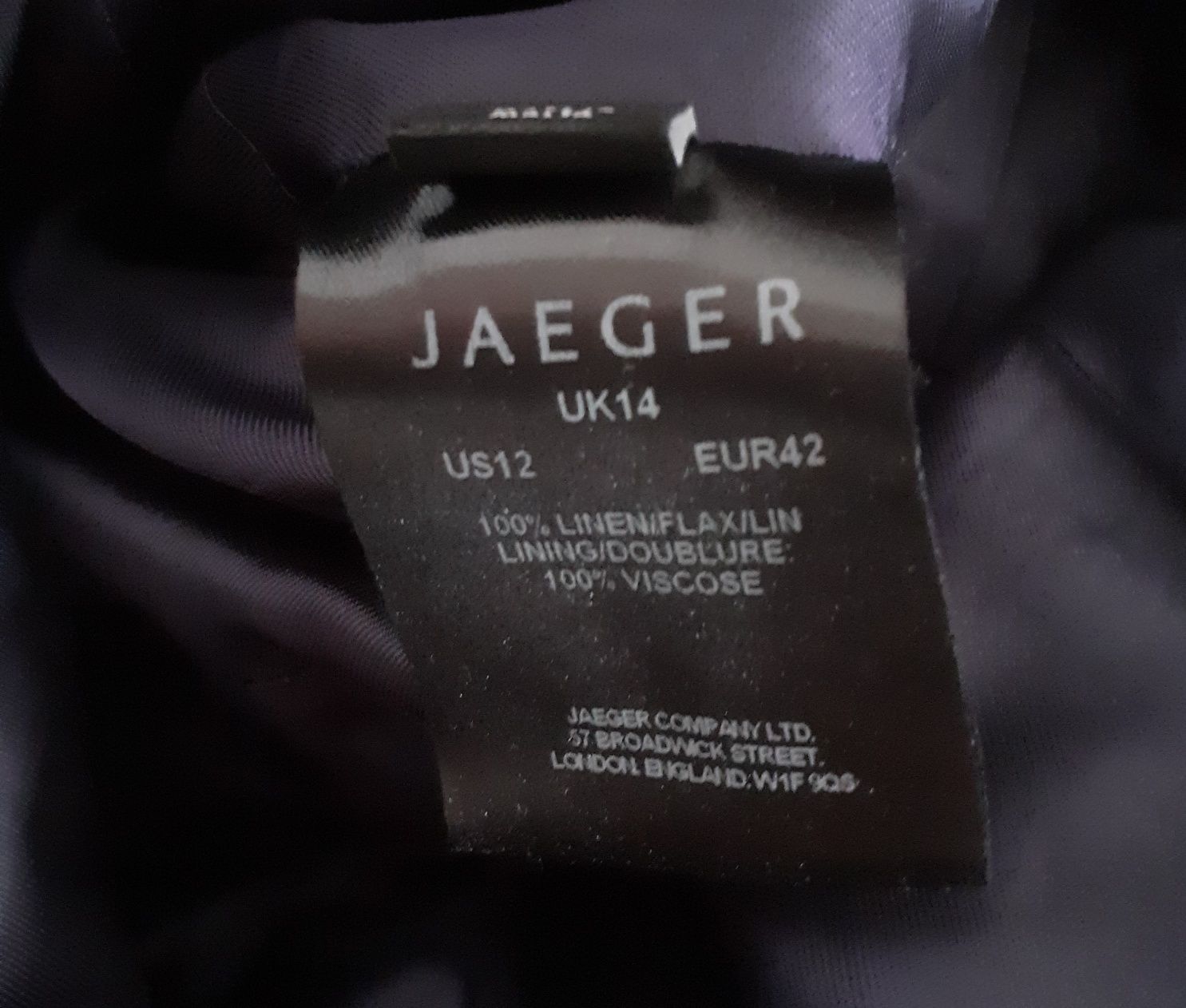 Elegancka sukienka Jaeger r.42+ gratis
