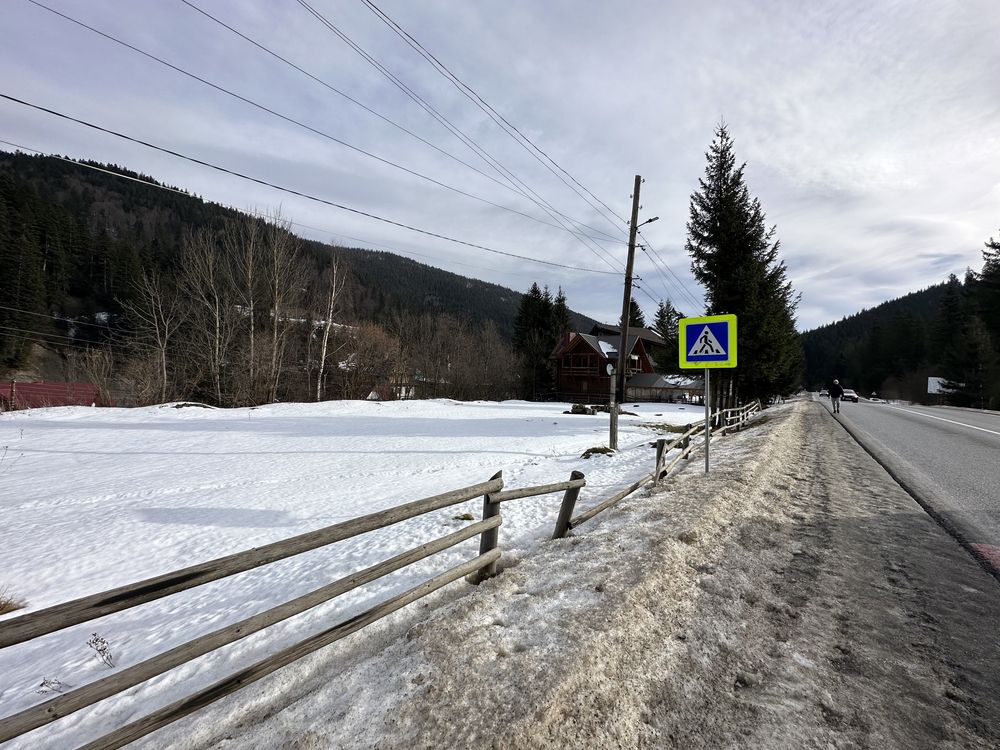 Фасадна ділянка в Татарів,поруч з Буковелем.