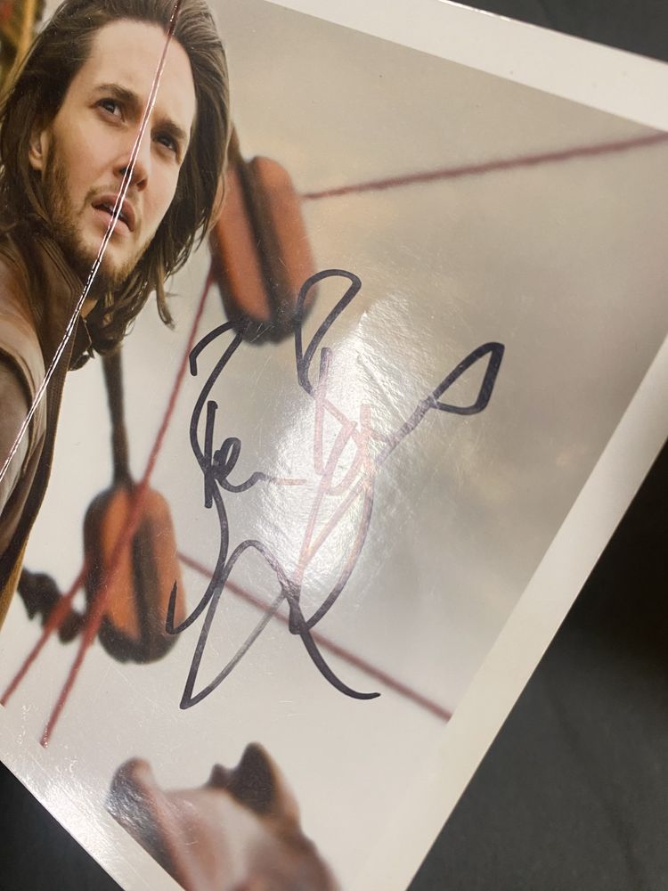 Автограф Бена Барнса підпис Бен Барнс Ben Barnes Принц Каспіан Доріан