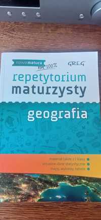 GEOGRAFIA, repetytorium maturalne, książka nowa