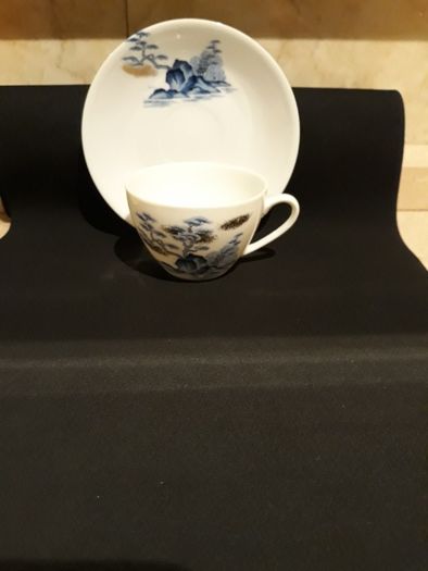 Chávena de café de porcelana fabricada em Macau