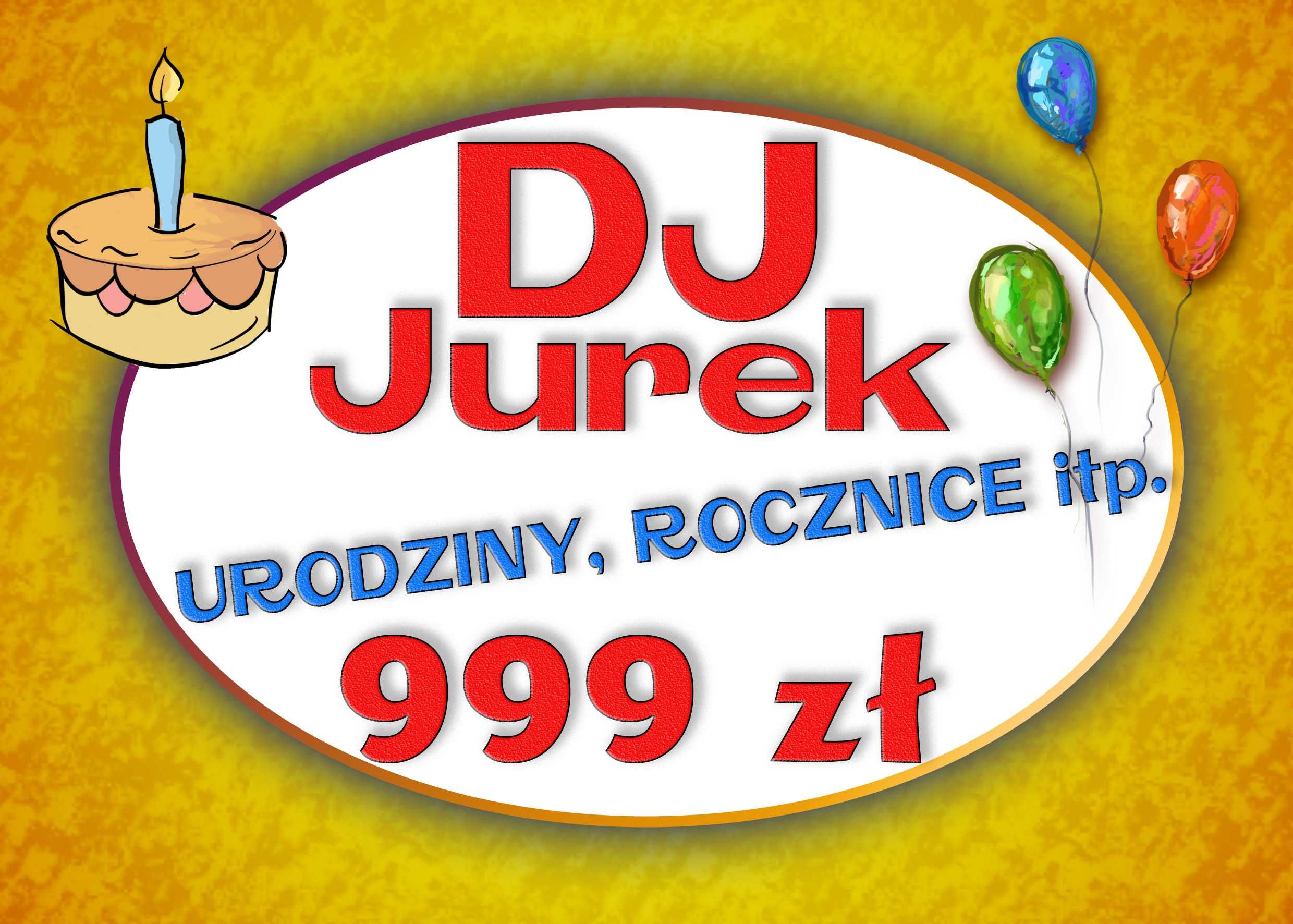 DJ Jurek - na Twoją imprezkę - fotograf - kamerzysta - CENA - SZOK !!!