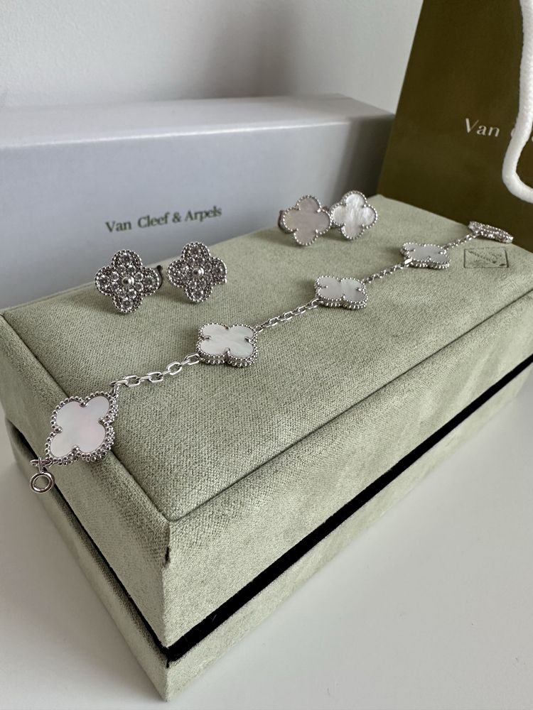 Zestaw biżuterii w stylu Van Cleef & Arpels