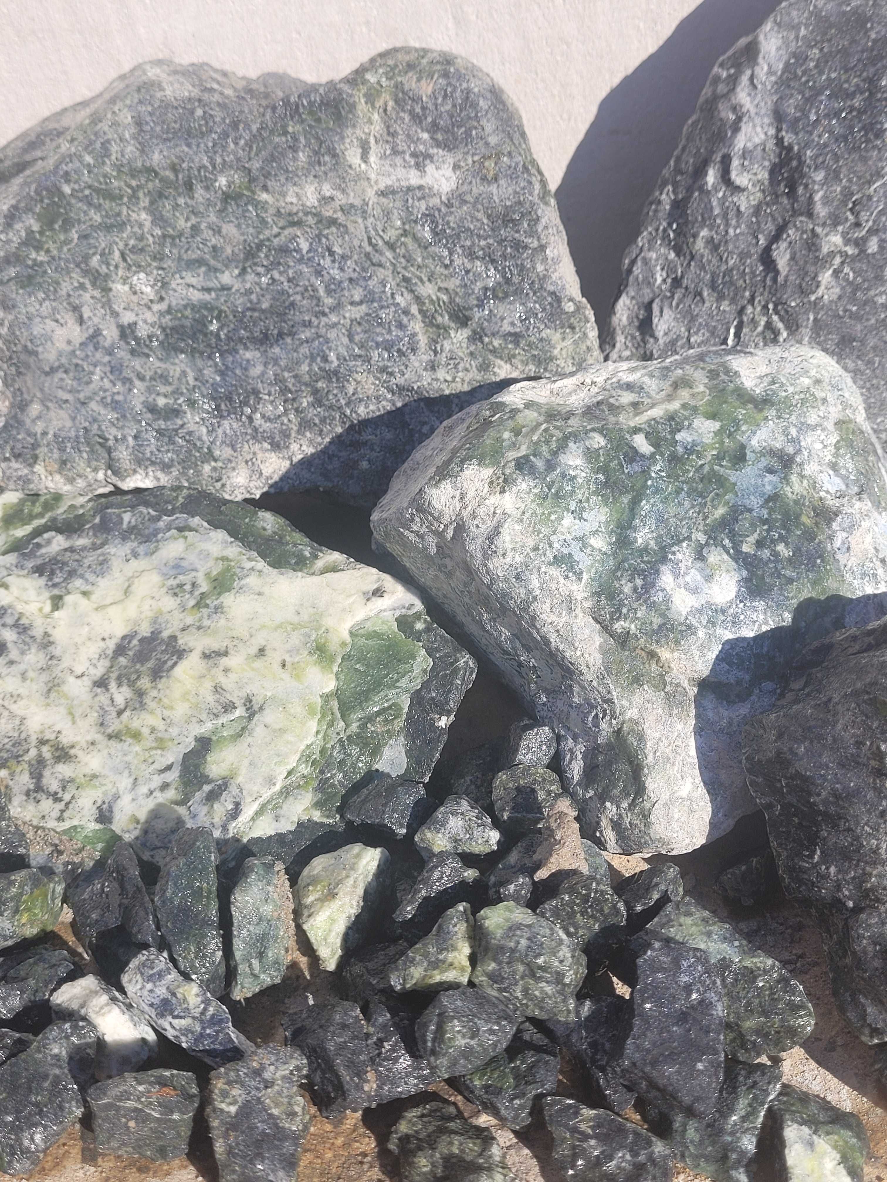 Grys zielony Serpentynit