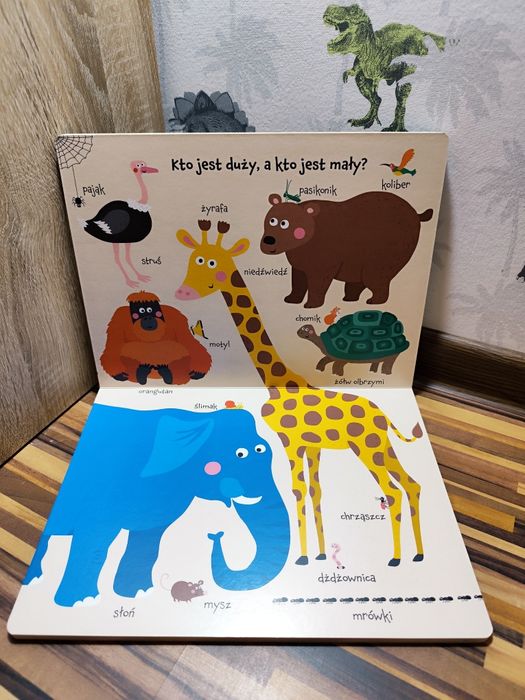 Ptaki, futrzaki i inne zwierzaki. Moja kolorowa księga zwierząt dla ma