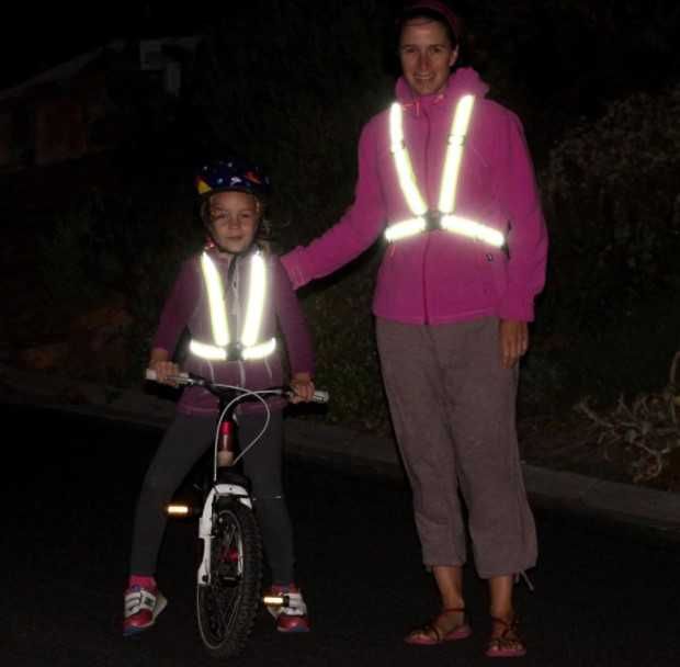 Флікер, світловідбиваючий жилет безпека велосипед