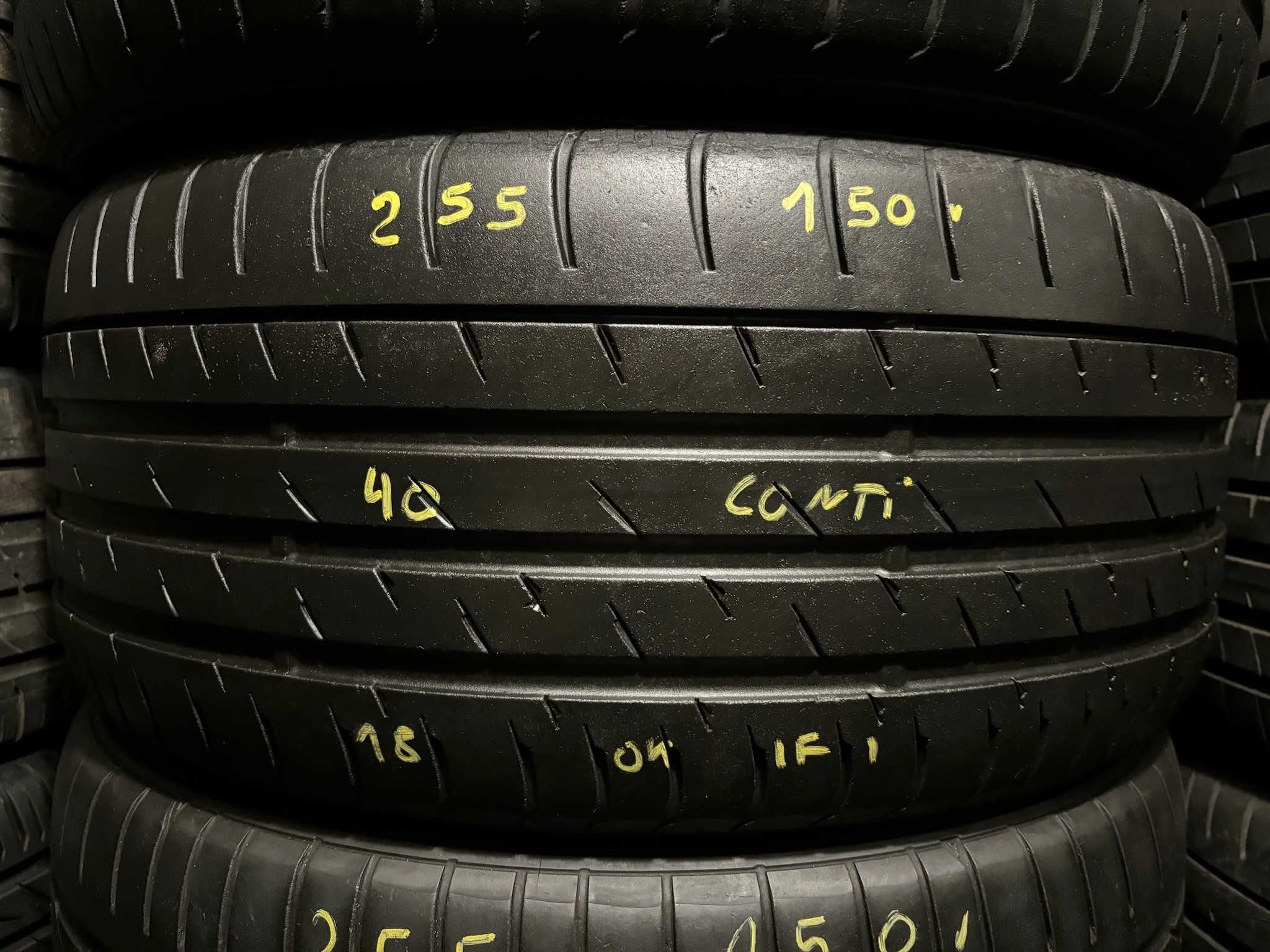 2X Opony Letnie 255/40R18 255/40/18 CONTINENTAL 6MM CAŁE SPRAWDZONE!