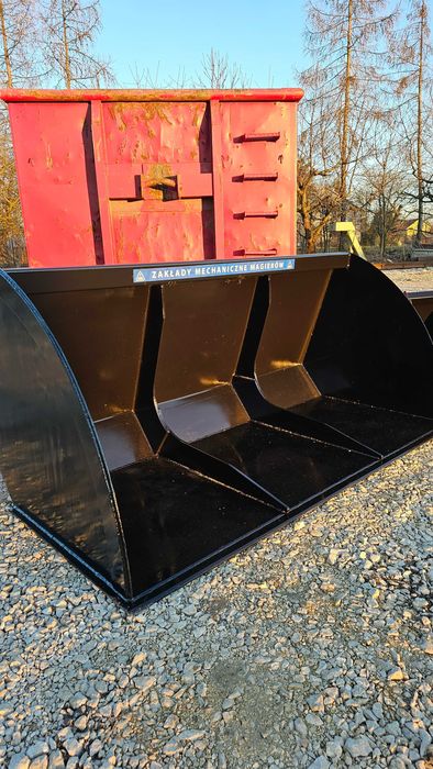 Łyżka szufla 200cm OBJĘTOŚCIOWA do Tura ładowaczy różne mocowania