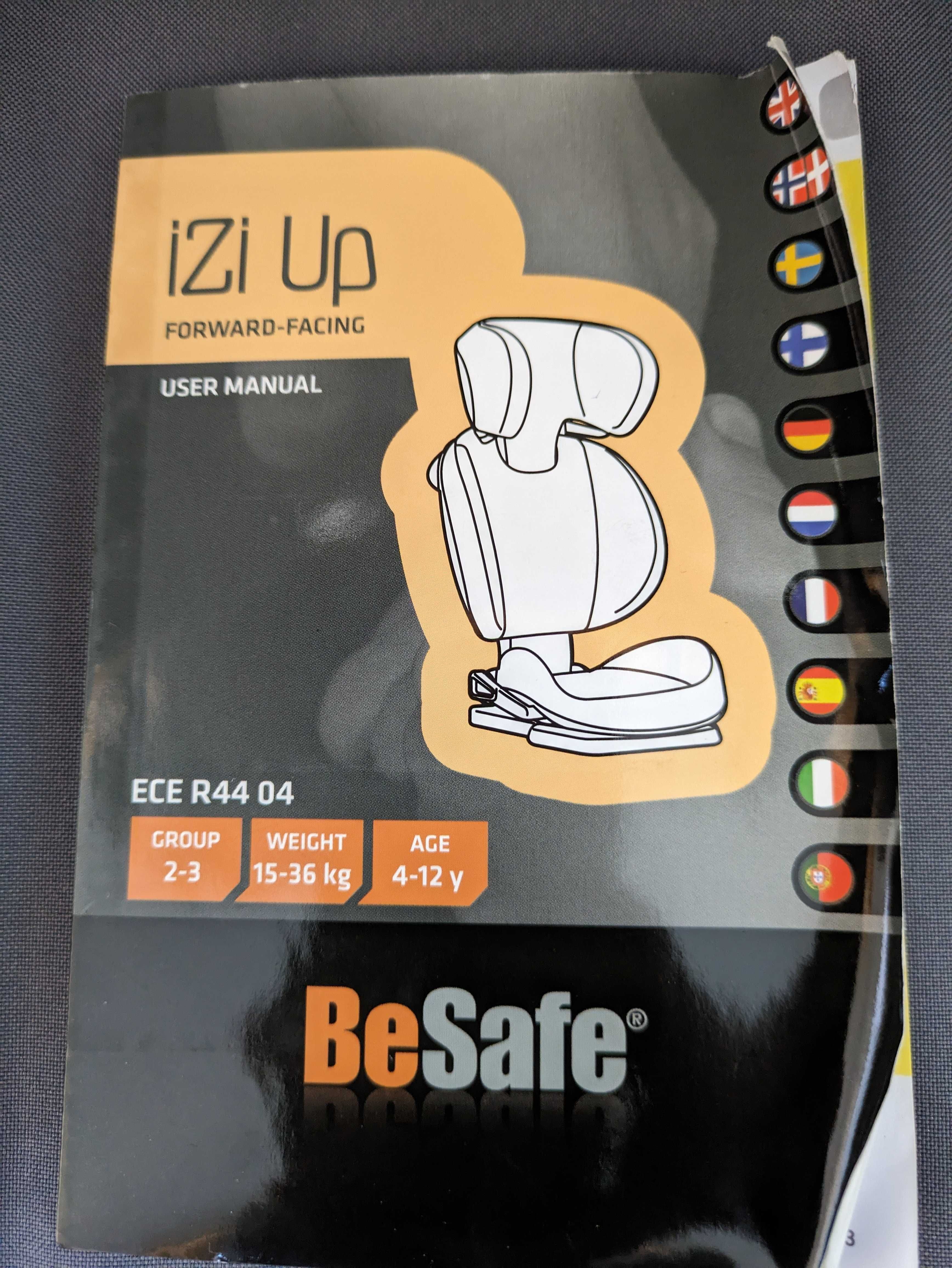 BeSafe IziUp X3 - Cadeira Auto Grupo 2-3 (15kg-36kg/4anos-12anos)