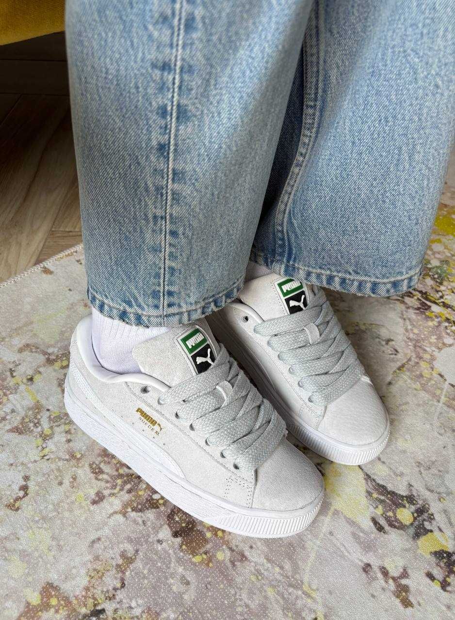 Puma Suede XL Beige White