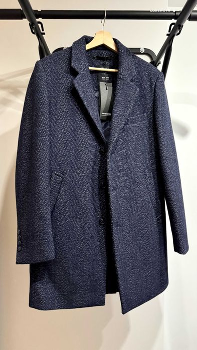 Medicine płaszcz męski 60% wełna rozmiar M