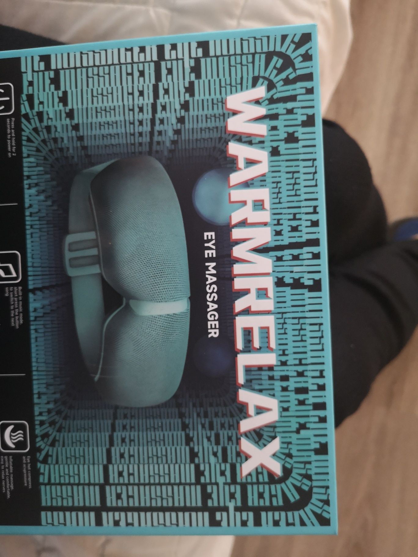 Masażer do oczu Warmrelax