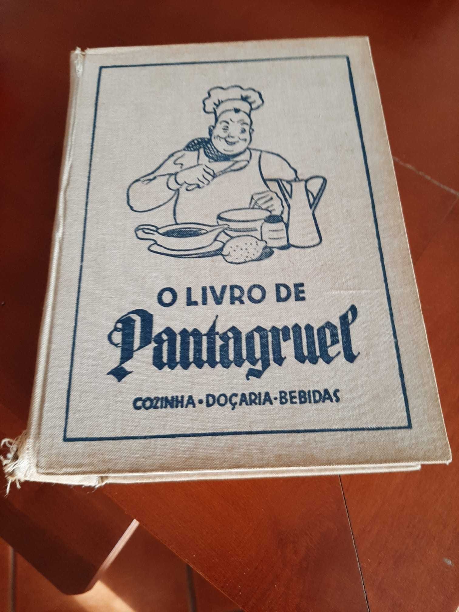 Livro Pantagruel, muito antigo 17º Edição 1955