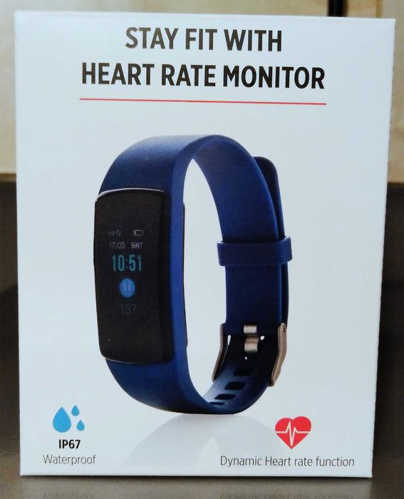 Smartwatch Stay Fit monitor pracy serca