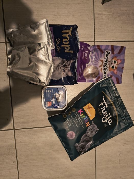 Karma dla kota mokra sucha