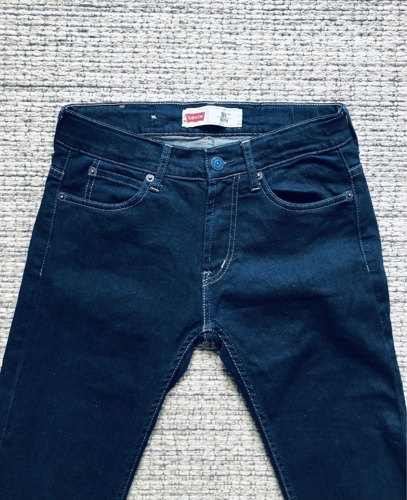 Levis 511 slim fit jeans spodnie levi’s size 164 14 lat