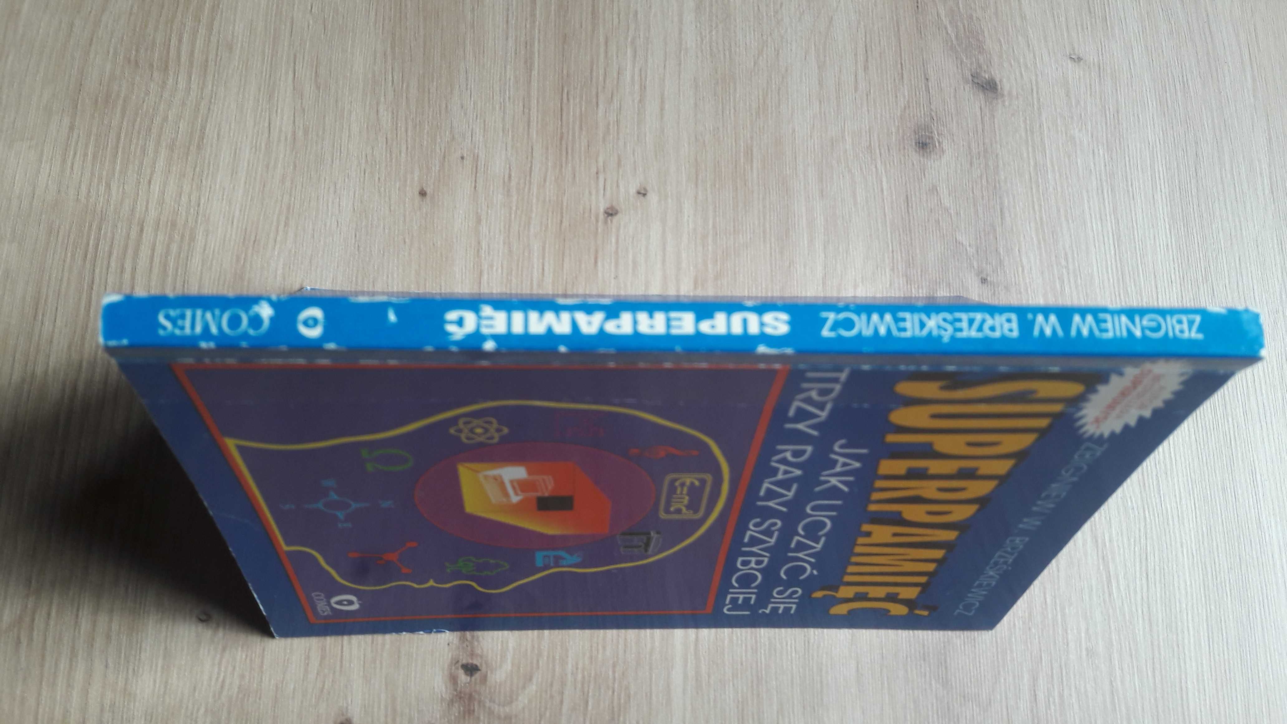 superpamięć  Zbigniew W. Brześkiewicz 160 stron wydanie z 1996 r