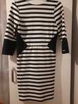 Elegancka sukienka zebra sexy