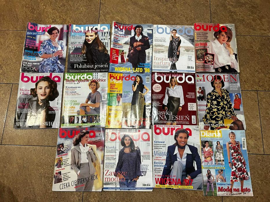Burda miesięczniki krawieckie