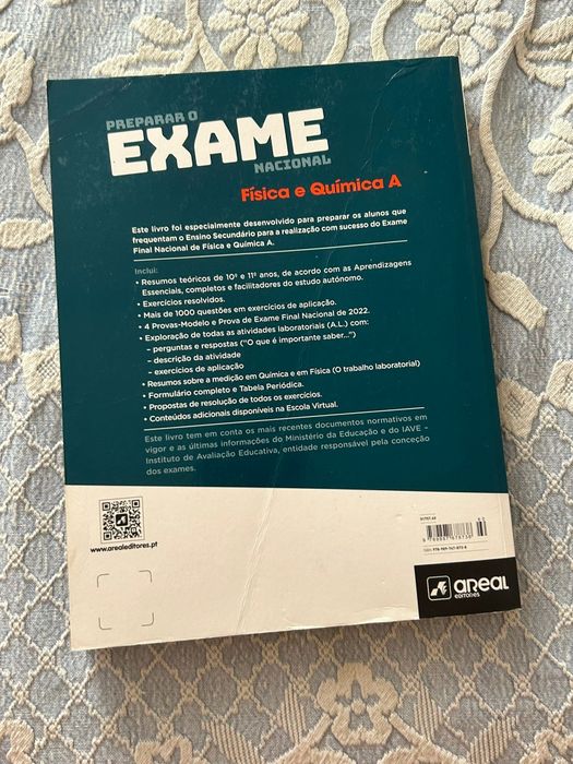 Manual de preparação para o exame de fisica quimica A