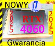Gaming 4060 RTX i7 NOWY Laptop ddr5 i7-13gen GEFORCE Asus TUF 15 GWAR.