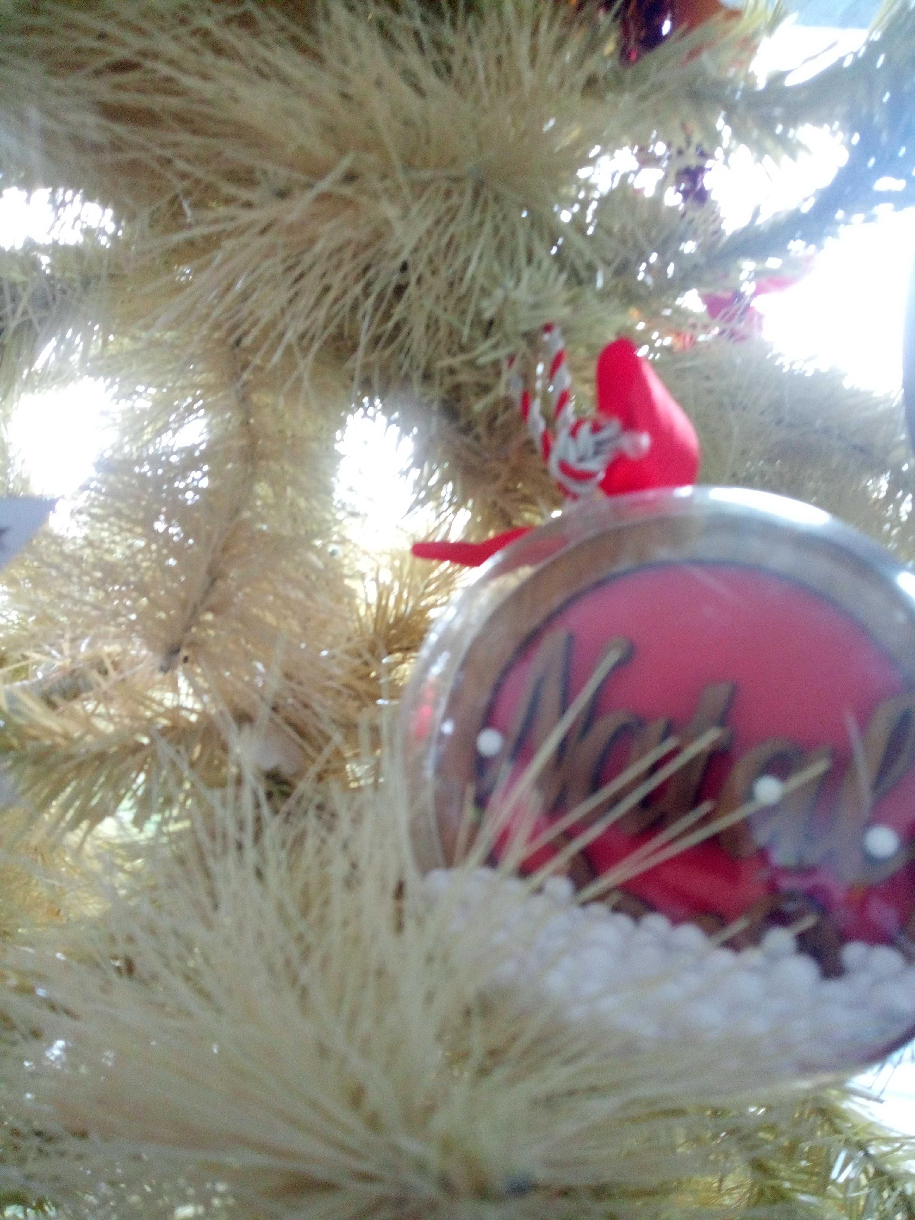 Arvore de Natal beje
