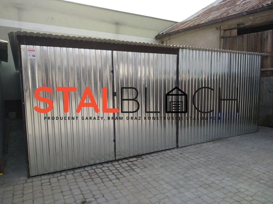 Garaż Blaszany Podwójny 6x5