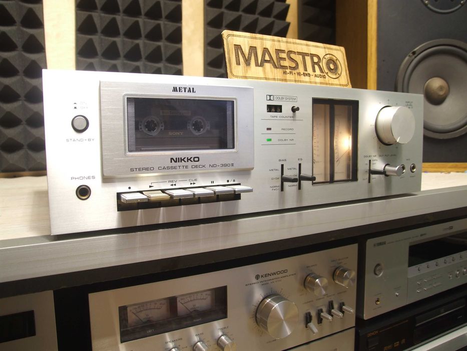 Касетна дека Nikko ND-390 II. JAPAN. Без передплати