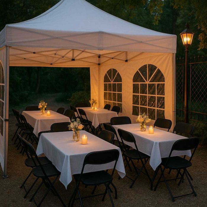 Wynajem stołów, stół składany