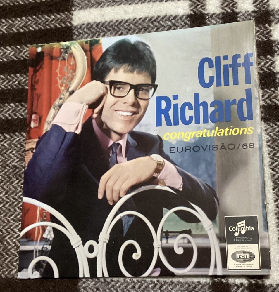 Eurovisão 1968 Cliff Richard Congratulations EP