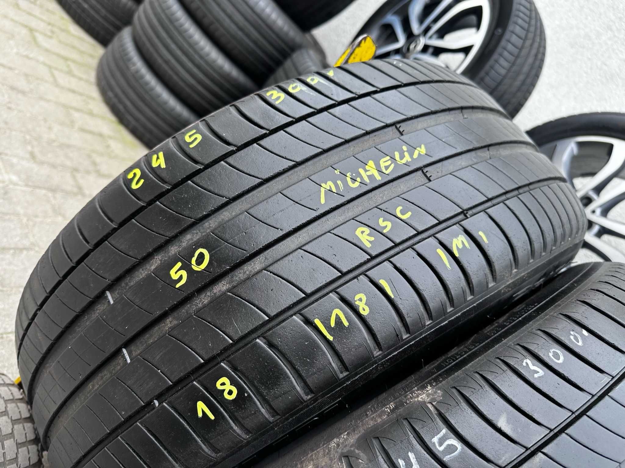 4X Opony Letnie 245/50R18 100Y RSC MICHELIN PRIMACY 3 5.5MM 2018R