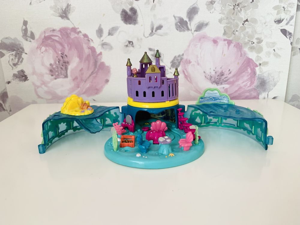 Polly Pocket Bluebird vintage Ariel, Mała Syrenka  Disney