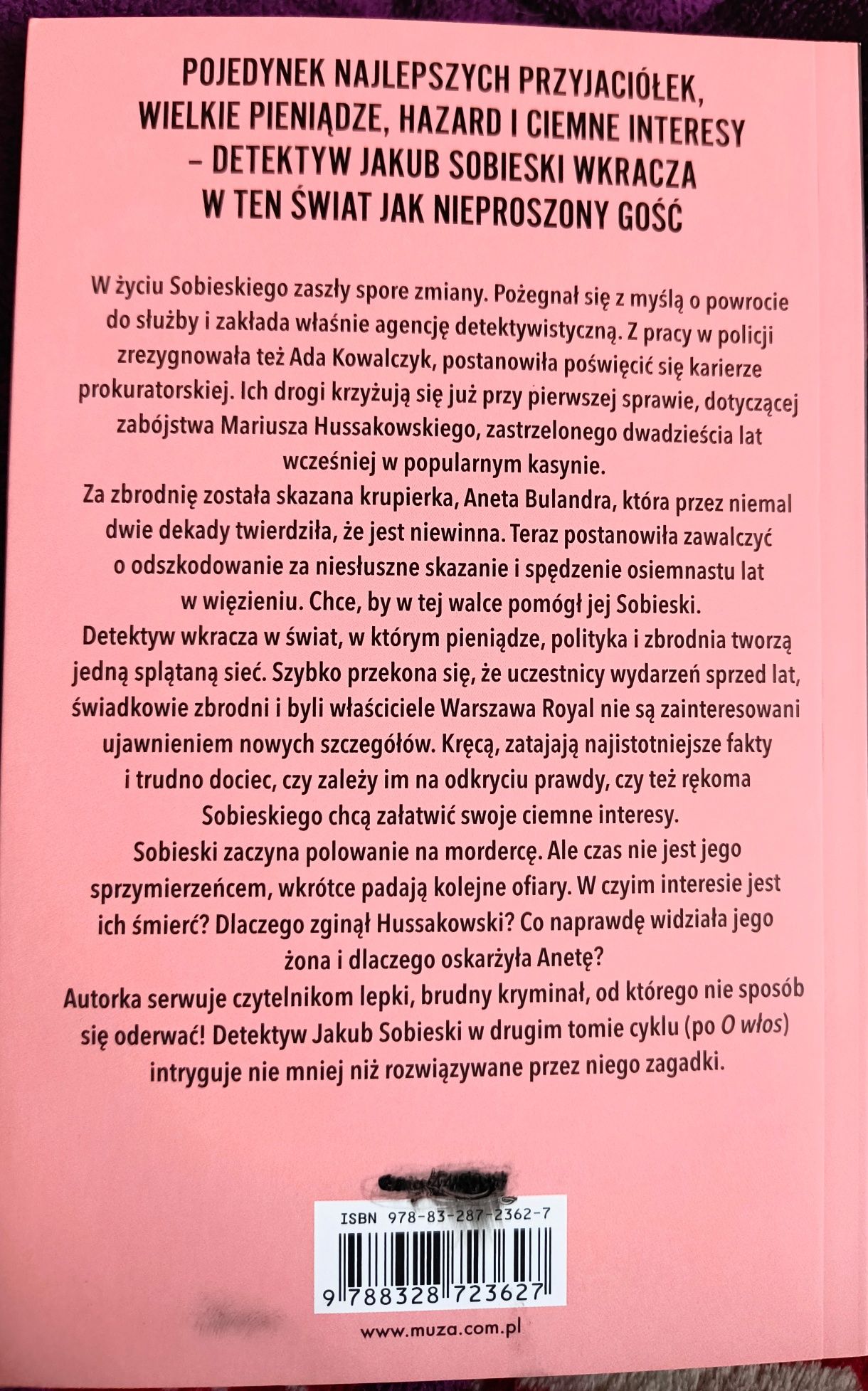 Książka Katarzyna Bonda ,, Ze złości "