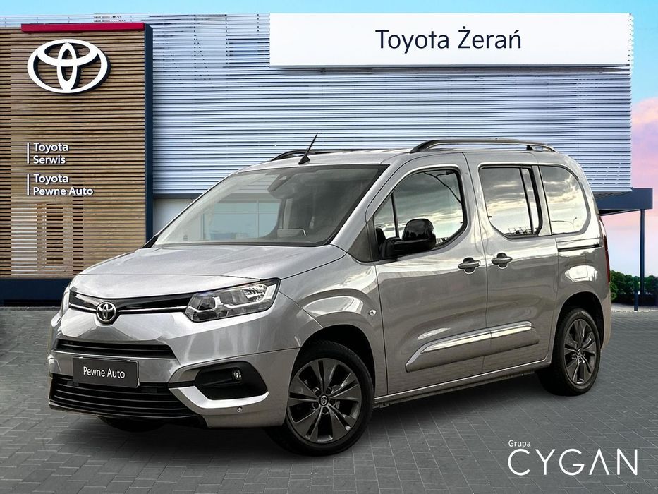 Toyota Proace City Verso 1.2 D-4T F.V.23% Family bezwypadkowy 3 x isofix