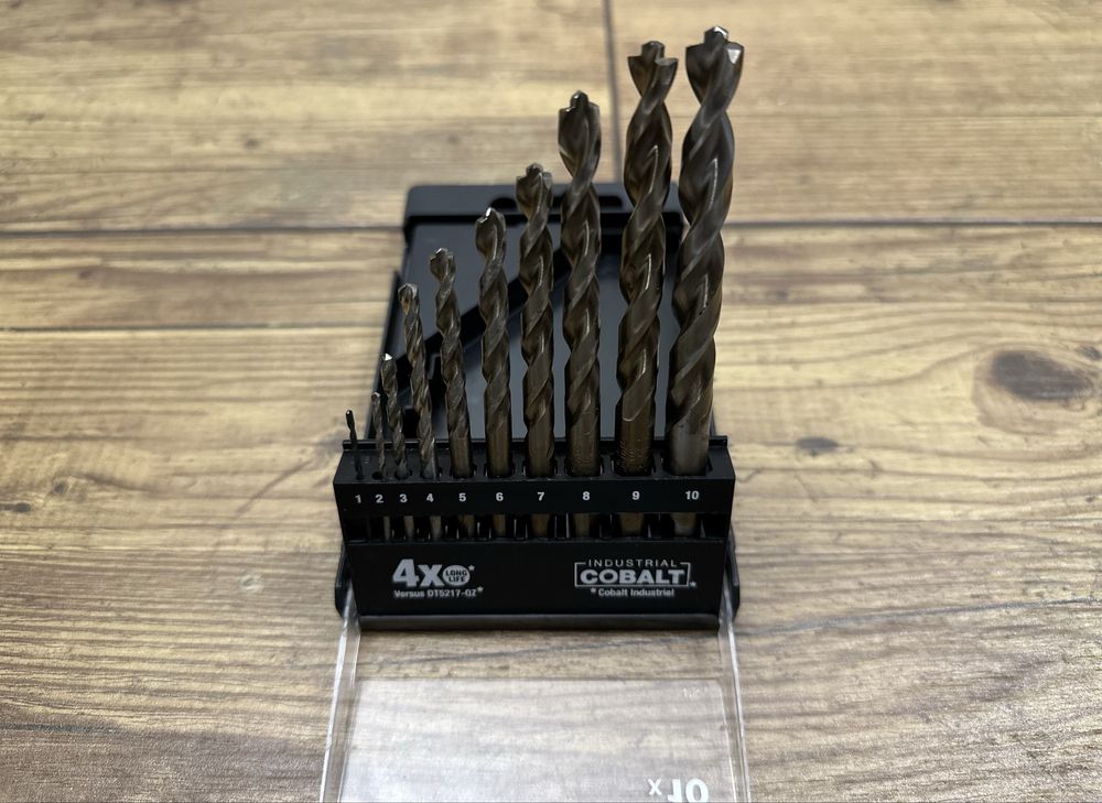 Zestaw wierteł kobaltowych do metalu DeWalt DT5217