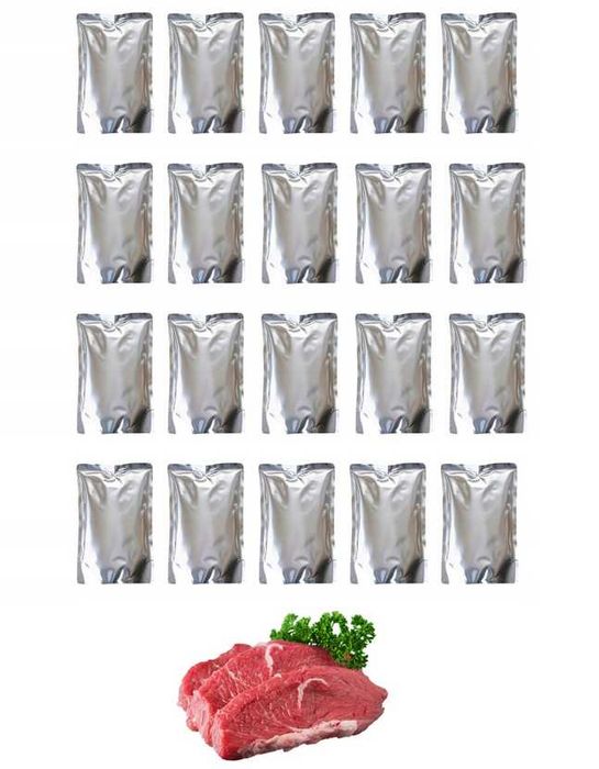 Saszetka 500gram dla psa mix 20 sztuk