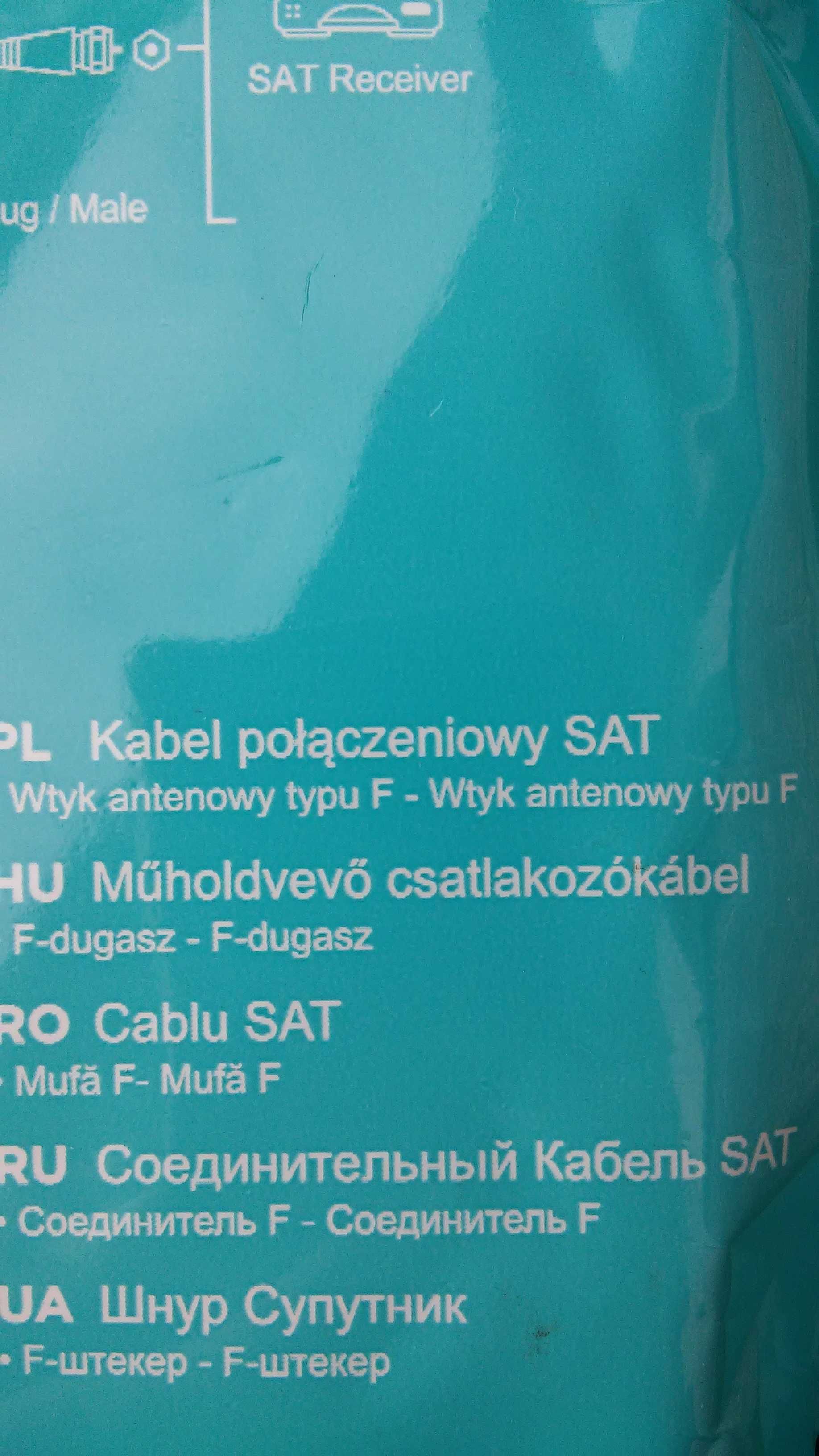 kabel SAT 2 m/nowy