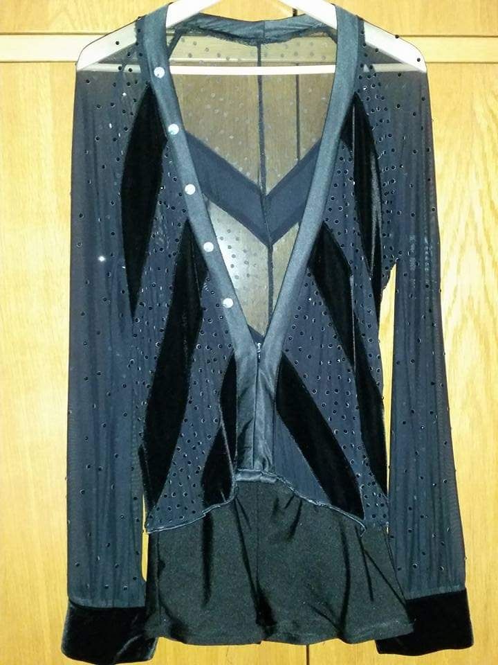 Camisa Danças de Salão Latinas ZZ Dance Couture