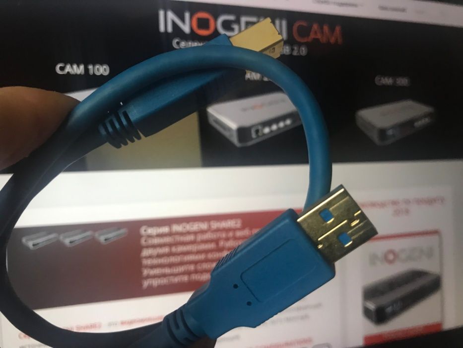 INOGENI Адаптер плата видеозахвата HDMI 4K на USB 3.0 онлайн стрим