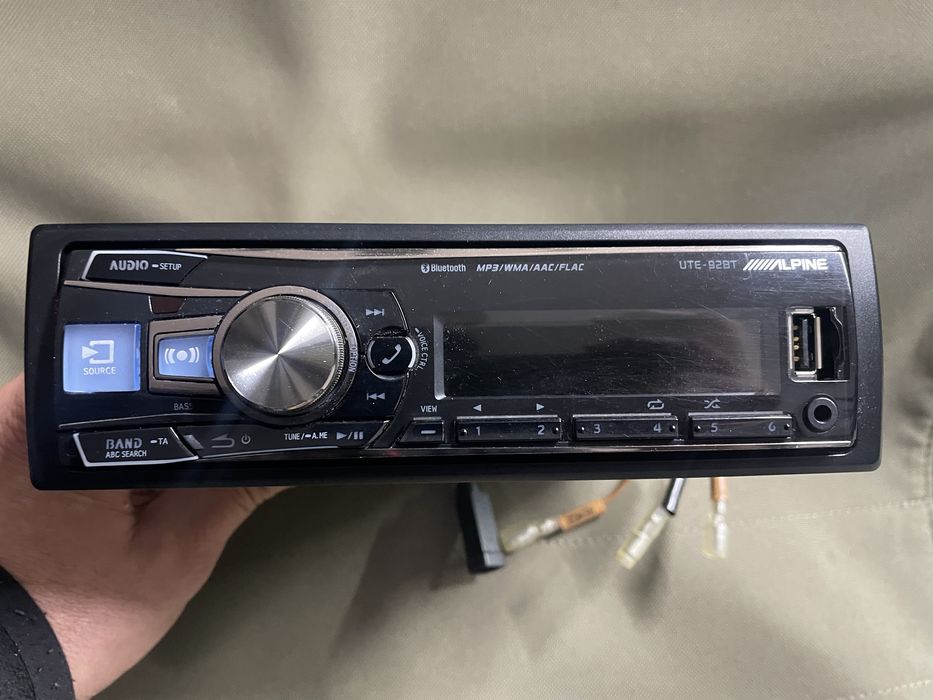 Аlpine ute 92 bt процессорнная автомагнитола